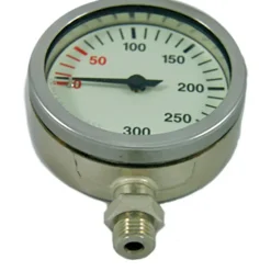 De Profundis Manómetro Steel/Crystal Dir 63 Mm 300 Bar