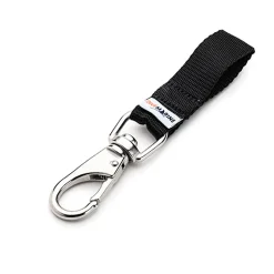 Divemarine Clip de bucle de cincha con gancho giratorio Acero inoxidable 50 mm 85 mm