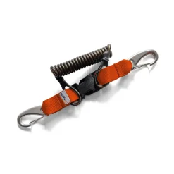 Divemarine Extensor Stainless Steel Wire Webbing With Double 70 mm Spring Snap