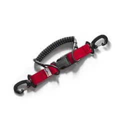 Divemarine Mosquetón Aramidic Lining Cable Double Acetalic Big Spring Hook