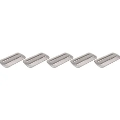 Divemarine Retenedor de peso dentado Acero inoxidable 50 mm 5 unidades