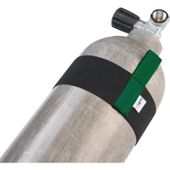 Divemarine Sujetador de banda elástica con cincha para botella S40 25 mm