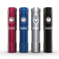 Divepro Linterna S10 Under Water Diving S10 1000 Lumens 6°