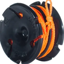 Dive Rite Bobina Cookie Reel Orange Line 10 m