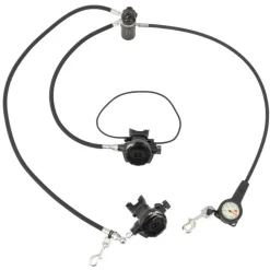 Dive Rite Conjunto de regulador de buceo XT1/XT4 Advanced Open Water - Din - Bar