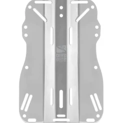 Dive Rite Placa trasera Stainless Steel