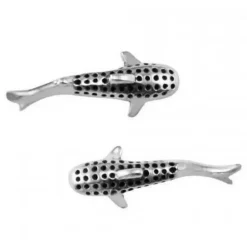 Dive Silver Pendientes Medium Whale Shark