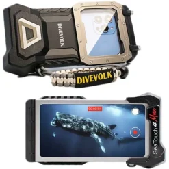 Divevolk Funda impermeable para teléfono SeaTouch 4 Max Plus