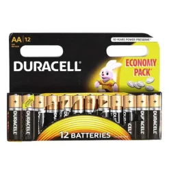 Duracell Pila alcalina AA 81267246 12 unidades