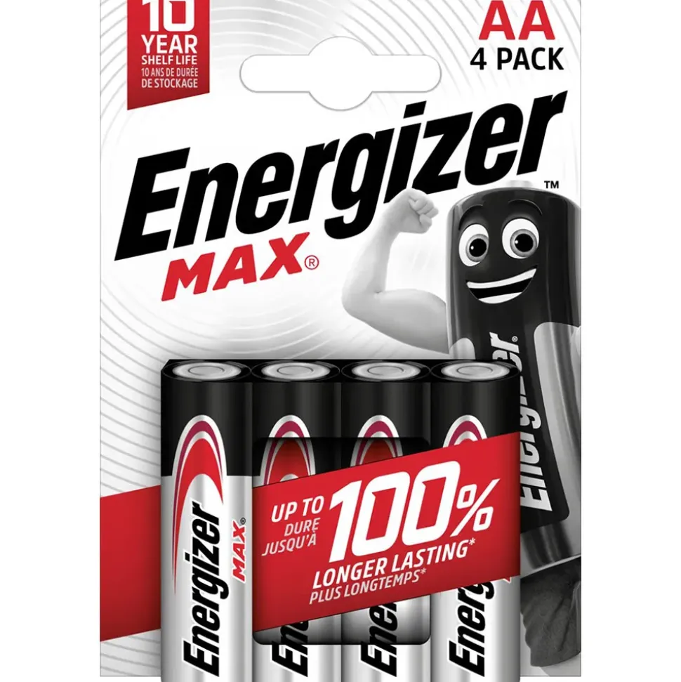 Energizer Pila alcalina AA Max LR6