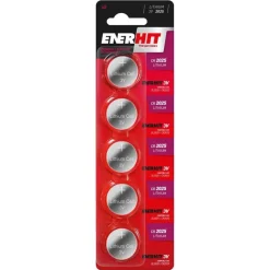 Enerhit Pila de botón de litio CR-2025 3V