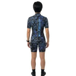 Epsealon Shorty de manga corta para mujer Spearfishing 2.5 mm