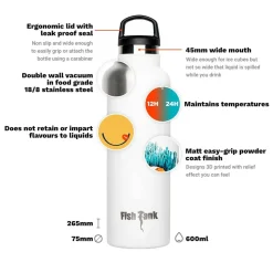 Fish Tank Botella Plástico Stop 600ml