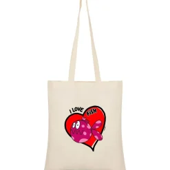 Kruskis Bolsa tote I Love Fish