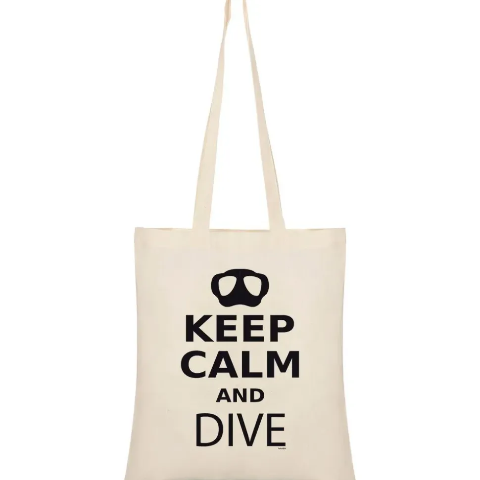 Kruskis Bolsa tote Keep Calm And Dive