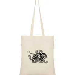 Kruskis Bolsa tote Psychedelic Octopus