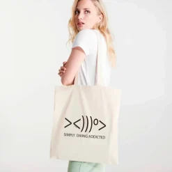 Kruskis Bolsa tote Simply Diving Addicted