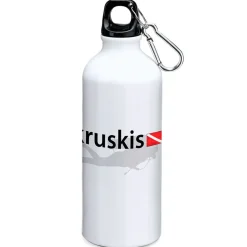 Kruskis Botella Diver Flags 800ml Aluminium