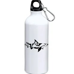 Kruskis Botella Shark Tribal 800ml Aluminium