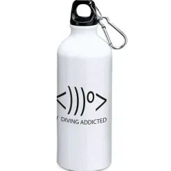 Kruskis Botella Simply Diving Addicted 800ml Aluminium