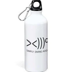 Kruskis Botella Simply Diving Addicted 800ml Aluminium