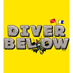 Kruskis Camiseta de manga corta Diver Below