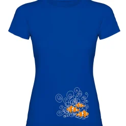 Kruskis Camiseta de manga corta para mujer Clownfish