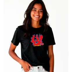 Kruskis Camiseta de manga corta para mujer Coral OK