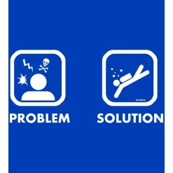 Kruskis Camiseta de manga corta Problem Solution Dive