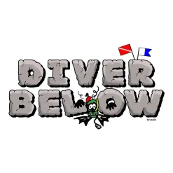 Kruskis Camiseta de manga corta Diver Below