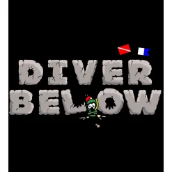 Kruskis Camiseta de manga corta para mujer Diver Below