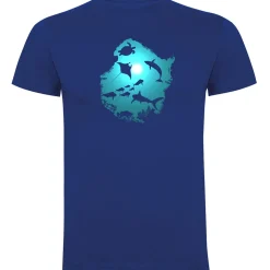Kruskis Camiseta de manga corta Underwater Dream