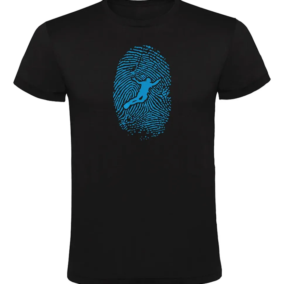 Kruskis Camiseta de manga corta Diver Fingerprint