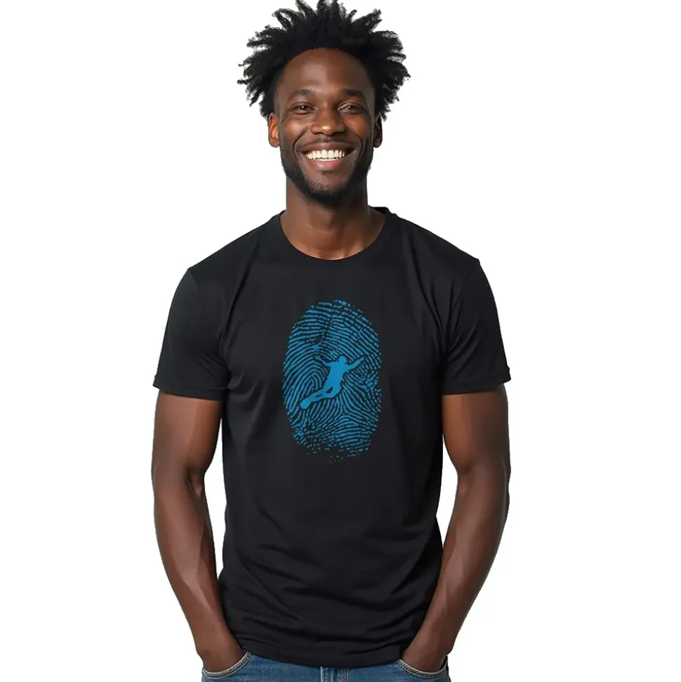 Kruskis Camiseta de manga corta Diver Fingerprint