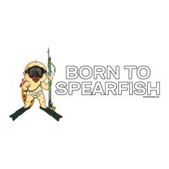 Kruskis Camiseta de manga corta Born To Spearfishing