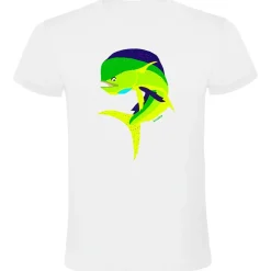 Kruskis Camiseta de manga corta Jumping Dorado