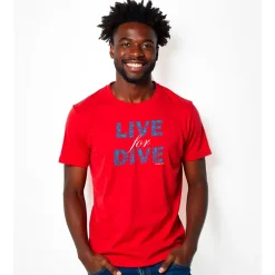 Kruskis Camiseta de manga corta Live For Dive