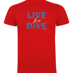 Kruskis Camiseta de manga corta Live For Dive
