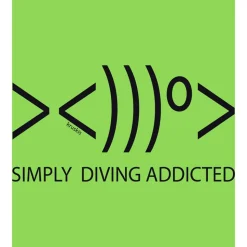 Kruskis Camiseta de manga corta para mujer Simply Diving Addicted