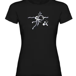Kruskis Camiseta de manga corta para mujer Jellyfish