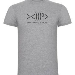 Kruskis Camiseta de manga corta Simply Diving Addicted