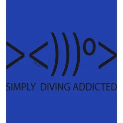 Kruskis Camiseta de manga corta Simply Diving Addicted