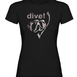 Kruskis Camiseta de manga corta para mujer Dive