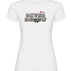 Kruskis Camiseta de manga corta para mujer Diver Below