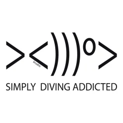 Kruskis Camiseta de manga corta para mujer Simply Diving Addicted