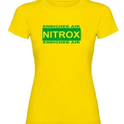 Kruskis Camiseta de manga corta para mujer Nitrox