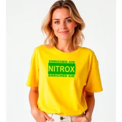 Kruskis Camiseta de manga corta para mujer Nitrox