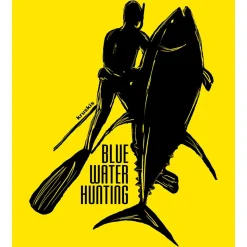 Kruskis Camiseta de manga corta Blue Water Hunting
