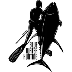 Kruskis Camiseta de manga corta para mujer Blue Water Hunting