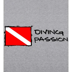 Kruskis Sudadera con capucha Diving Passion Two-Colour